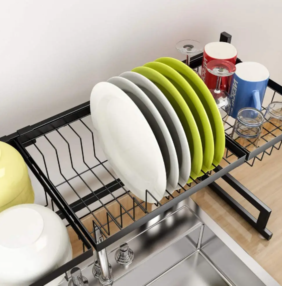 KitchenFlex™ Over The Sink kitchen Dish Drying Rack